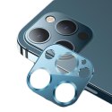 USAMS Camera Lens Glass iPhone 12 Pro Max metal niebieski/blue BH707JTT04 (US-BH707)