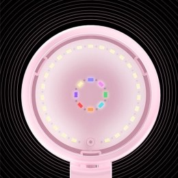 USAMS Lampka LED do Selfie różowy/pink ZB55D01 (US-ZB055)