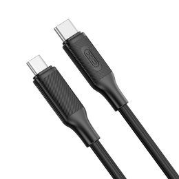 XO kabel NB-Q265B PD USB-C - USB-C 1,0m 60W czarny