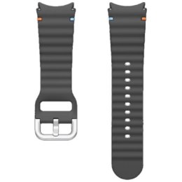 Pasek Sport Band Samsung ET-SNL30SBEGEU do Watch7 / 6 / 5 / 4 20mm S/M szary/dark gray