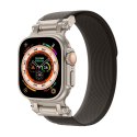 TECH-PROTECT NYLON DELTA APPLE WATCH 4 / 5 / 6 / 7 / 8 / 9 / SE / ULTRA 1 / 2 (42 / 44 / 45 / 49 MM) BLACK/ORANGE