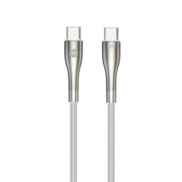 Forever kabel Sleek USB-C - USB-C 2,0 m 60W biały