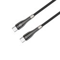 Forever kabel Sleek USB-C - USB-C 2,0 m 60W czarny