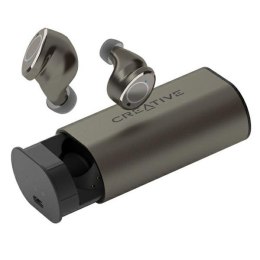 Creative Słuchawki bezprzewodowe Outlier PRO szary/metalic umber Bluetooth 5.2 ANC