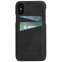 Krusell iPhone Xs Max Sunne 2 Card 61504 czarny/black BackCover