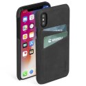 Krusell iPhone Xs Max Sunne 2 Card 61504 czarny/black BackCover