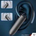 Słuchawka bezprzewodowa do rozmów Bluetooth 5.1 zestaw słuchawkowy do samochodu auta Alogy Czarna