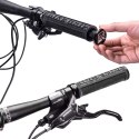 Chwyty gripy rowerowe rączki do kierownicy roweru ergonomiczne na rower Rockbros 2018-14ABK Czarne [2szt]