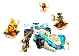 Klocki LEGO NINJAGO Samochód Wyścigowy ZANE'A Dragon Power SPINJITZU 307 Elementów 71791