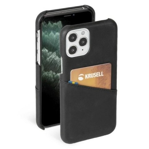 Krusell iPhone 12/12 Pro 6,1" Sunne Card Cover czarny/black 62166