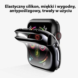 USAMS Etui ochronne Apple Watch 4/5/6/SE 40mm. czarny/black IW485BH01 (US-BH485)