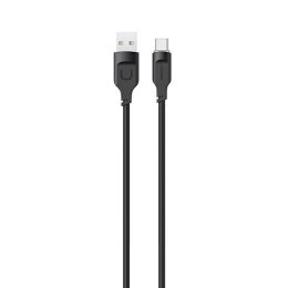 USAMS Kabel USB-C PD 6A 1,2m Fast Charging Lithe Series czarny/black SJ568USB01(US-SJ568)