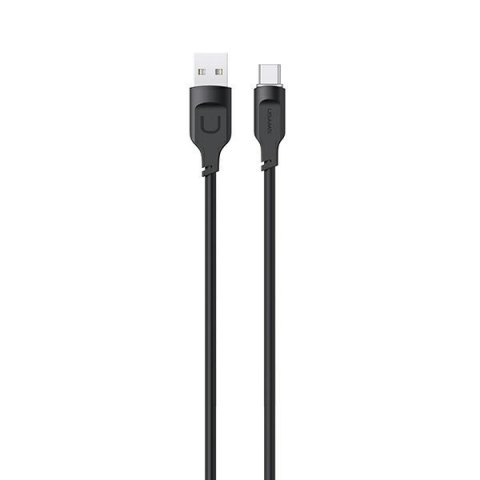 USAMS Kabel USB-C PD 6A 1,2m Fast Charging Lithe Series czarny/black SJ568USB01(US-SJ568)