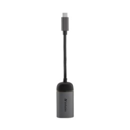 Verbatim Adapter USB-C - Eternet aluminium/aluminum 49146