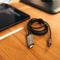 Verbatim Adapter USB-C - HDMI 4K 1.5m aluminium/aluminum 49144