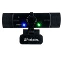 Verbatim Kamera internetowa z mikrofonem Full HD 1080p AWC-03 czarny/black 49580