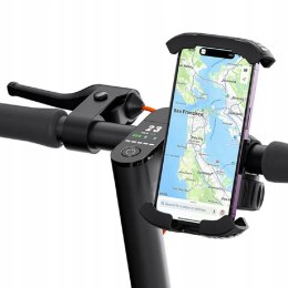 Baseus uchwyt rowerowy QuickGo Series Bike Phone Mount Cluster czarny