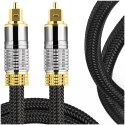 Kabel optyczny cyfrowy Alogy 6.0mm przewód Audio TV PC 1.8m