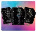 Zdrapywanka Sketchbook Scratch reveal Monster High Forever Friends