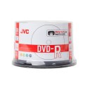 JVC DVD-R 4.7G/16X INKJET WHITE PRINTABLE CAKE*50 70771BJCK0019