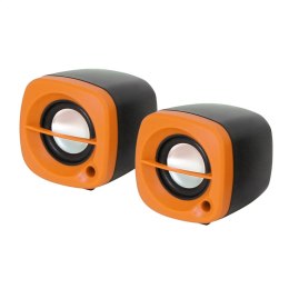 OMEGA SPEAKER GŁOŚNIK 2.0 6W ORANGE USB [43043]