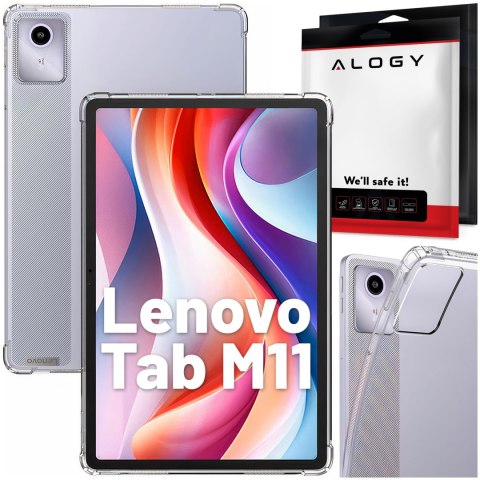 Etui Alogy Shockproof do Lenovo Tab M11 10.95" TB330FU / TB330XU / TB331FC obudowa pokrowiec Przezroczysty