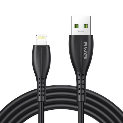 AWEI kabel CL-115L USB na Lightning czarny/black