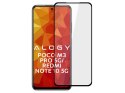 Szkło Alogy Full Glue CF do Poco M3 Pro 5G/ Redmi Note 10 5G Czarne