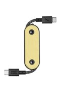 Native Union Pocket Cable - kabel USB-C - USB-C, 17 cm (lemon)