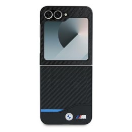 BMW BMHCZF622NBCK Z Flip6 F741 czarny/black hardcase Carbon Blue Line