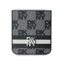 DKNY DKHCZF6PCPTSSK Z Flip6 F741 czarny/black Chequered Pattern Printed Stripes