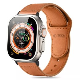 Pasek Naturalfit skóra do Apple Watch 4 / 5 / 6 / 7 / 8 / 9 / SE (38 / 40 / 41 mm) Brown