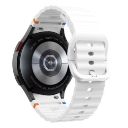 TECH-PROTECT SILICONE SPORT SAMSUNG GALAXY WATCH 4 / 5 / 5 PRO / 6 / 7 / FE WHITE