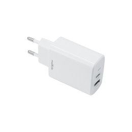 Maxlife ładowarka sieciowa PD QC MXTC-10-20AC 1x USB-C 1x USB 20W biała