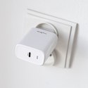 Maxlife ładowarka sieciowa PD QC MXTC-10-20C 1x USB-C 20W biała