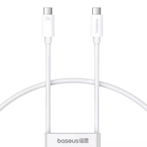 Kabel USB-C do USB-C Baseus Superior 2 240W. 1,8m Biały