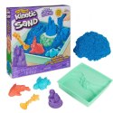 Piasek kinetyczny Kinetic Sand Zestaw Piaskownica Niebieski