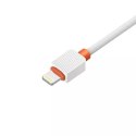 KABEL USB IPHONE 2A SOMOSTEL BIAŁY 2000mAh QUICK CHARGER 1M POWERLINE SMS-BP03 15SZT PREZENTER