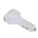 Ładowarka samochodowa Somostel SMS-A66 Quick Charge QC 3.0 3A 4X USB Biały