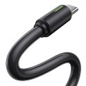 USAMS Kabel USB-C/USB-C 1m SJ734 czarny/black YU Series SJ734USB01 (US-SJ734)