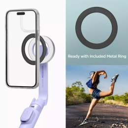 Selfie Stick Kijek Statyw Tripod Spigen S580W MagSafe Bluetooth uchwyt do telefonu zdjęć + Pilot Fioletowy