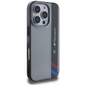 BMW BMHCP16L23HTFEG iPhone 16 Pro 6.3" szary/grey hardcase Motosport IML Vertical Stripe