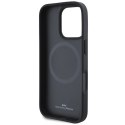 BMW BMHMP16L23PUPDK iPhone 16 Pro 6.3" czarny/black hardcase M Perforated Tricolor Line MagSafe