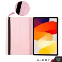 Etui 360 do Lenovo Tab M11 10.95" TB330FU / TB330XU / TB331FC obrotowe pokrowiec obudowa z klapką na tablet Case Alogy Różowe