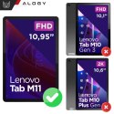 Etui 360 do Lenovo Tab M11 10.95" TB330FU / TB330XU / TB331FC obrotowe pokrowiec obudowa z klapką na tablet Case Alogy Różowe