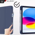 Etui do Apple iPad 10gen. 10.9" 2022 obudowa na tablet Alogy Smart Case Pencil Holder Granatowe