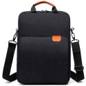 Torba na laptopa/ iPada Pro Air/ tablet 11-13 cal męska damska Unisex Pasek na ramię etui futerał pokrowiec Alogy saszetka czarn