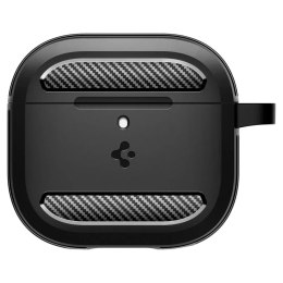 Etui ochronne do Apple Airpods 4 Spigen Rugged Armor Matte Black