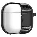 Etui ochronne do Apple Airpods 4 Spigen Rugged Armor Matte Black