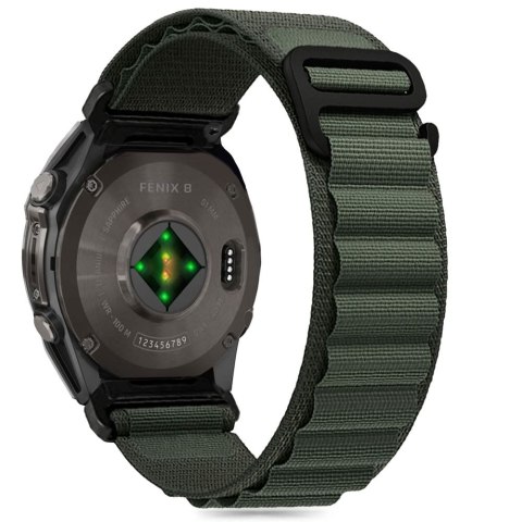 TECH-PROTECT NYLON PRO GARMIN FENIX 5X / 5X PLUS / 6X / 6X PRO / 7X / 8 (51 MM) OLIVE GREEN